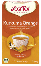 Yogi Tea Kurkuma Orange 17 Stk