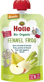 Holle Fennel Frog - Pouchy Birne, Apfel 100 g