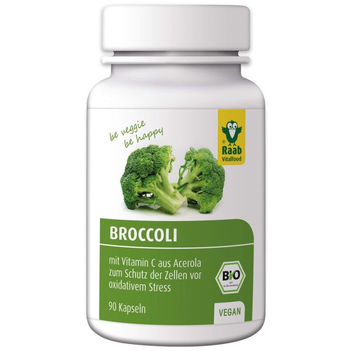 Raab Vitalfood BIO Broccoli Kapseln 45g