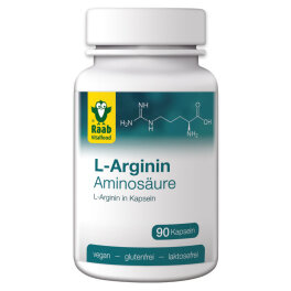 Raab Vitalfood Arginin Kapseln (90 Stk. à 550 mg)...