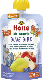 Holle Blue Bird - Pouchy Birne, Apfel &amp; Heidelbeere...