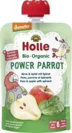 Holle Power Parrot - Pouchy Birne mit Apfel 100 g