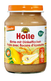 Holle Baby Food Birne mit Dinkelflocken 190g
