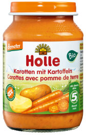 Holle Baby Food Karotten mit Kartoffeln 190g
