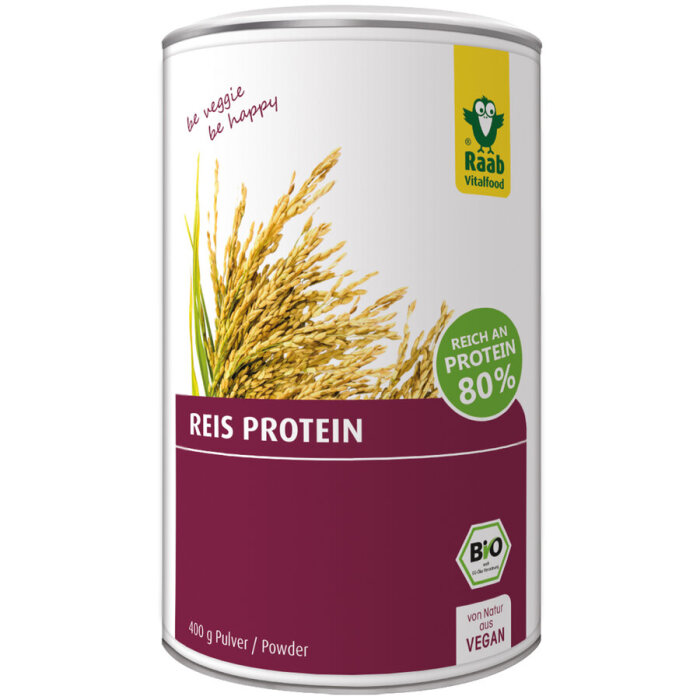 Raab Vitalfood Bio Reis Protein Pulver 400g
