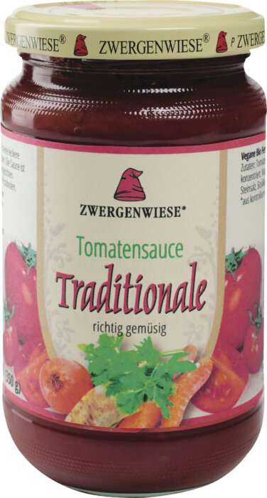 Zwergenwiese Tomatensauce Traditionale 340 ml