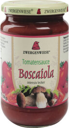 Zwergenwiese Tomatensauce Boscaiola 340 ml