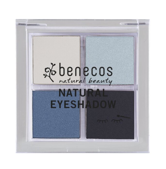 Benecos Quattro Eyeshadow true blue 4,8g