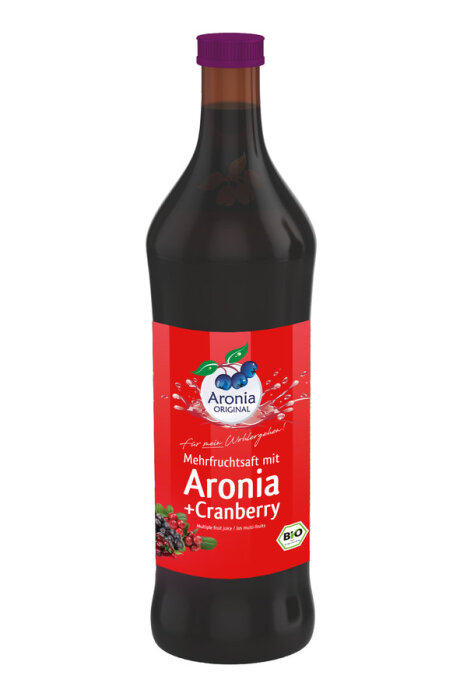 Aronia Original Aronia Cranberry Mehrfruchtsaft 700 ml