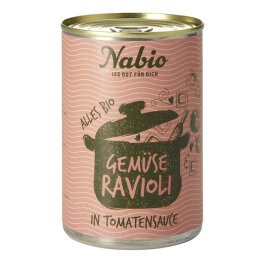 Nabio Gem&uuml;seravioli in Tomatensauce Nabio 400 g