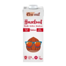 EcoMil Haselnussdrink zuckerfrei 1 l