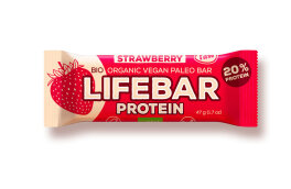 Lifefood Lifebar Protein Erdbeere 47 g