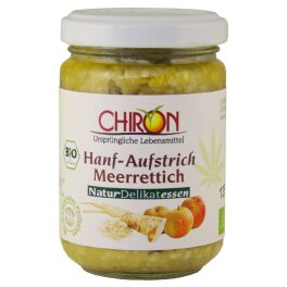 CHIRON Hanfaufstrich Meerrettich-Apfel 135 g