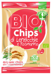 Probios Chips mit Linsen und Rosmarin 40 g