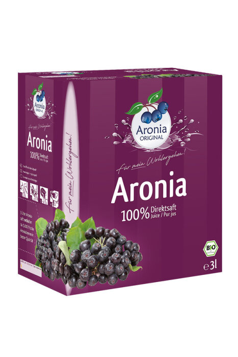 Aronia Original 100% Direktsaft 3l