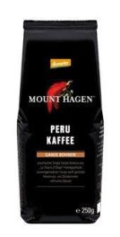Mount Hagen R&ouml;stkfaffee Peru ganze Bohnen Demet 250 g