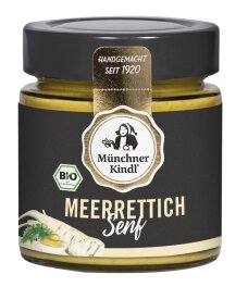 M&uuml;nchner Kindl Meerrettichsenf 125 ml