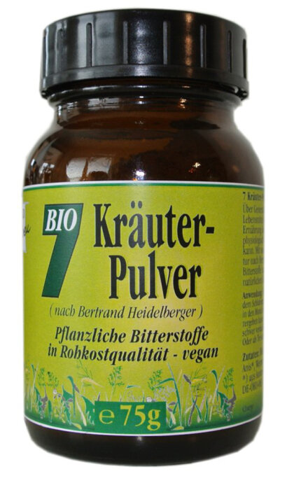 Gesund & Leben 7 Kräuter Pulver 75g Bio