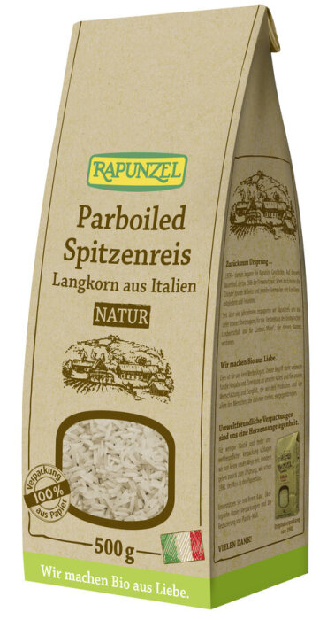Rapunzel Bio Parboiled Spitzenreis Langkorn natur 500g