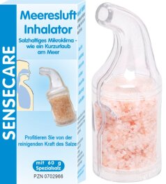 NaturGut Sensecare Inhalator Meeresluft + 60g Salz