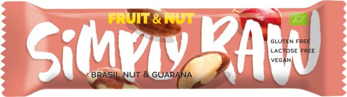 Simply Raw Raw Ba Brazil Nut & Guarana 40g