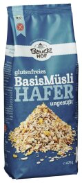Bauckhof Hafermüsli Basis glutenfrei 425 g