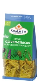 Sommer Dinkel Oliven-Snacks Kräuter der Provence...