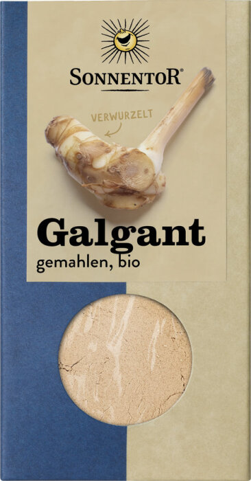 Sonnentor Galgant, Hildegard, gem., Tüte 35g Bio