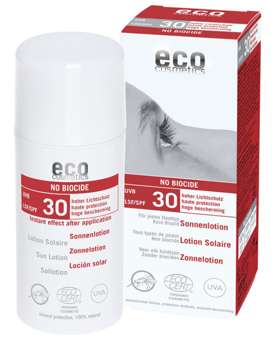 Eco Cosmetics Sonnenlotion LSF 30 mit Mückenschutz 100ml
