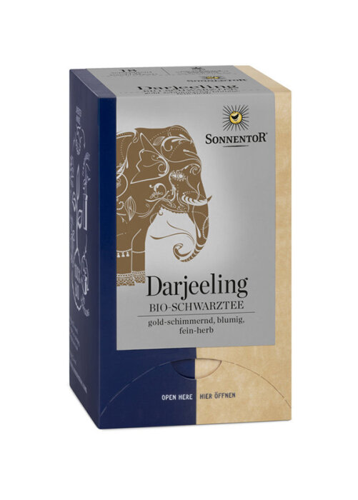 Sonnentor Darjeeling 18x 1,5g Bio