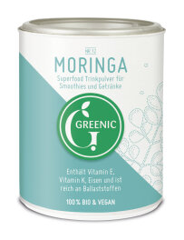 Greenic Moringa Superfood Trinkpulver 100g Bio