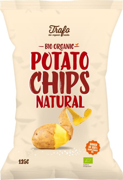 Trafo Kartoffel-Chips gesalzen 125 g