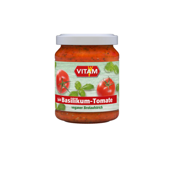 Vitam Bio Basilikum-Tomaten-Aufstrich 100g