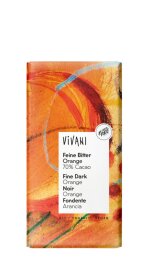 Vivani Feine Bitter Orange Schokolade 100g