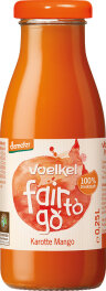 Voelkel fair to go - Karotte Mango - 100% D 250ml Bio