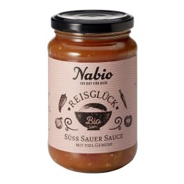 Nabio Reisglück süß sauer Sauce 325 ml