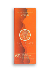 Chocqlate Virgin Cacao Schokolade Orange 75 g