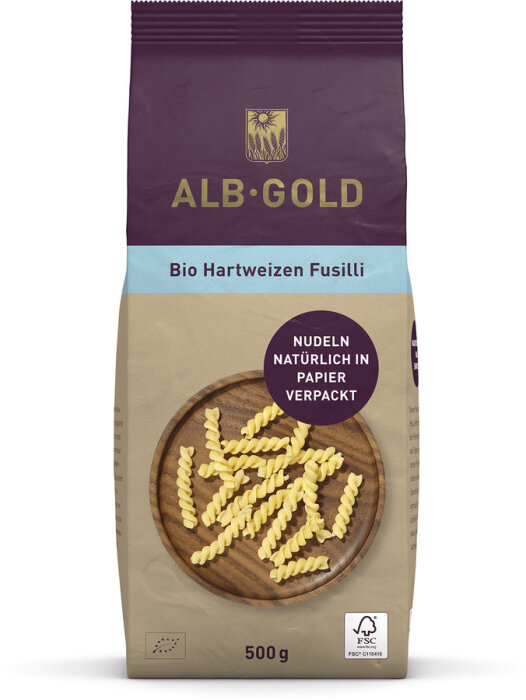 ALB-GOLD Fusilli Hartweizen 500 g