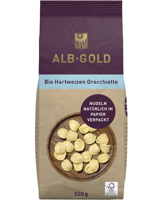 ALB-GOLD Orecchiette Hartweizen 500 g