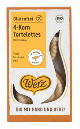 Werz 4-Korn-Tortelettes glutenfrei, Vollkorn-Gebäck...