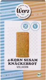 Werz 4-Korn-Sesam-Knäckebrot 150g