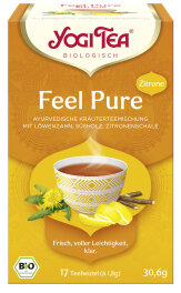 Yogi Tea Feel Pure mit Zitrone 17x 1,8g