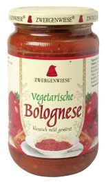 Zwergenwiese Bio Vegetarische Bolognese 340ml
