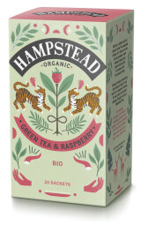 Hampstead Tea Organic Raspberry Tea 30g Bio