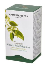 Hampstead Tea Organic Green Tea Selection 40g Bio