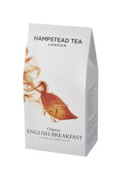 Hampstead Tea Organic English Breakfat Leaf Tea Pouch...