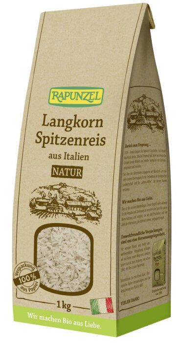 Rapunzel Bio Langkorn Spitzenreis Natur 1kg