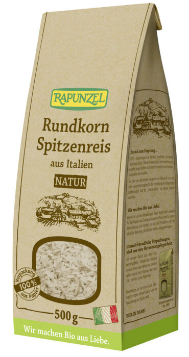 Rapunzel Bio Rundkorn Spitzenreis Natur 500g