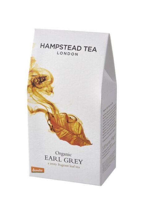 Hampstead Tea Organic Demeter Earl Grey Leaf Tea Pouch 100g Bio