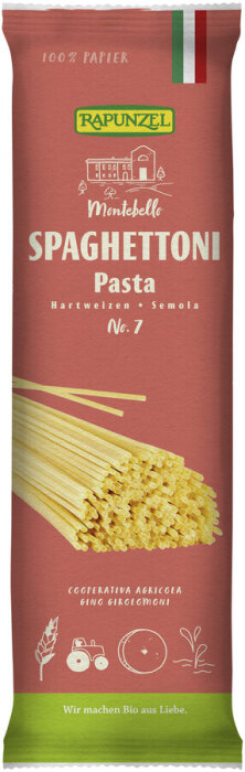 Rapunzel Bio Spaghettoni Semola No. 7 500g